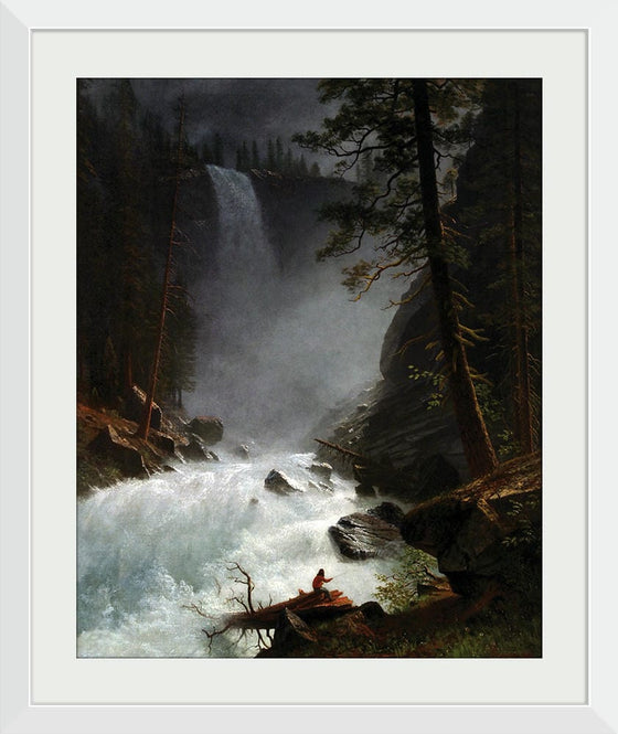 "A Stream in the Rocky Mountains(1882)", Albert Bierstadt