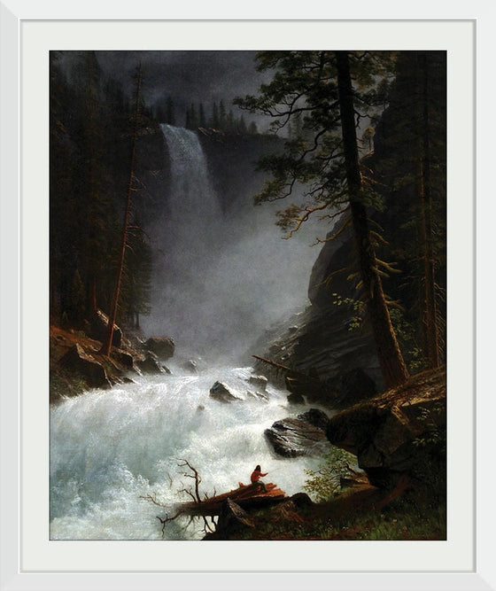 "A Stream in the Rocky Mountains(1882)", Albert Bierstadt