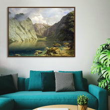  Immerse in the untamed beauty of the American West with this captivating landscape painting. Experience the grandeur of nature through vivid colors and meticulous detail. Perfect for art lovers and history enthusiasts.