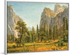 "Bridal Veil Falls, Yosemite Valley, California(1871-1873)", Albert Bierstadt