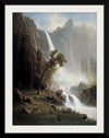 "Bridal Veil Falls, Yosemite(1871-1873)", Albert Bierstadt