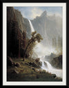 "Bridal Veil Falls, Yosemite(1871-1873)", Albert Bierstadt