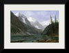 "Canadian Rockies (Lake Louise)(c.1889)", Albert Bierstadt