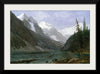 "Canadian Rockies (Lake Louise)(c.1889)", Albert Bierstadt