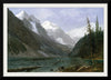 "Canadian Rockies (Lake Louise)(c.1889)", Albert Bierstadt