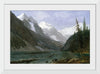 "Canadian Rockies (Lake Louise)(c.1889)", Albert Bierstadt