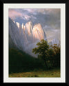 "Cathedral Rock, Yosemite(1870)", Albert Bierstadt