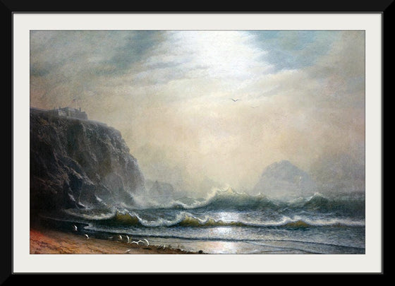 "Cliff House and Bay of San Francisco(1871-1872)", Albert Bierstadt