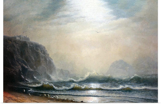 "Cliff House and Bay of San Francisco(1871-1872)", Albert Bierstadt