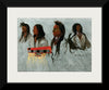 "Four Portraits of North American Indians(1859)", Albert Bierstadt