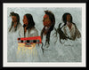 "Four Portraits of North American Indians(1859)", Albert Bierstadt