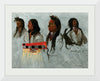 "Four Portraits of North American Indians(1859)", Albert Bierstadt