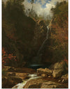 "Glen Ellis Falls(1869)", Albert Bierstadt