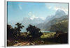 "Lake Lucerne(1858)", Albert Bierstadt