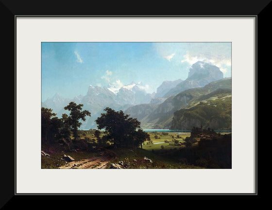 "Lake Lucerne(1858)", Albert Bierstadt