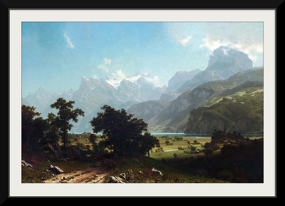 "Lake Lucerne(1858)", Albert Bierstadt