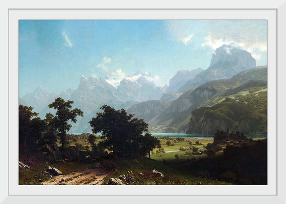 "Lake Lucerne(1858)", Albert Bierstadt