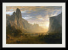 "Looking Down Yosemite Valley, California(1865)", Albert Bierstadt