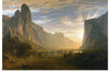 "Looking Down Yosemite Valley, California(1865)", Albert Bierstadt