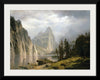 "Merced River, Yosemite Valley(1866)", Albert Bierstadt