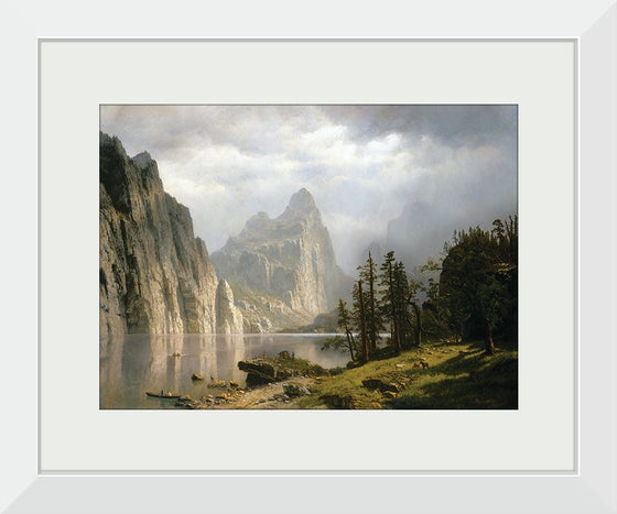 "Merced River, Yosemite Valley(1866)", Albert Bierstadt