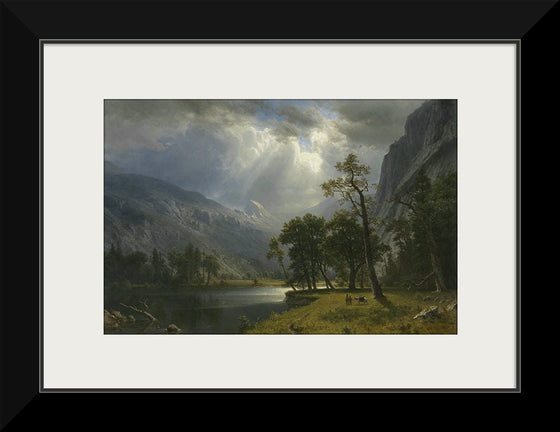 "Mount Starr King, Yosemite(1866)", Albert Bierstadt