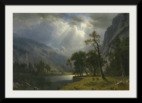 "Mount Starr King, Yosemite(1866)", Albert Bierstadt