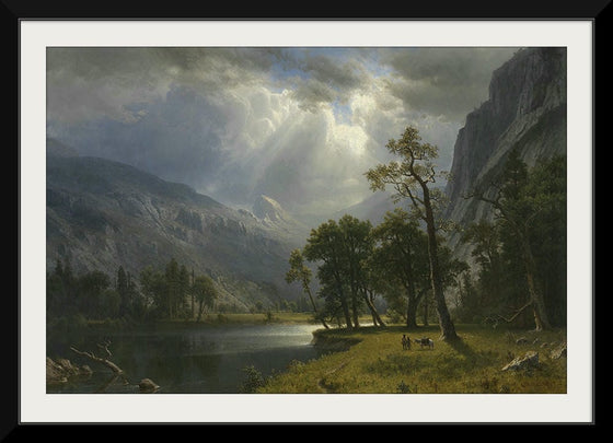 "Mount Starr King, Yosemite(1866)", Albert Bierstadt