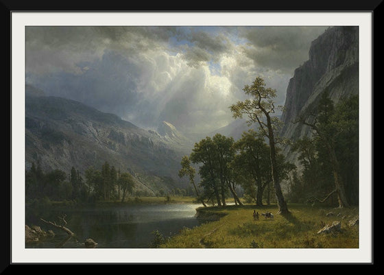 "Mount Starr King, Yosemite(1866)", Albert Bierstadt