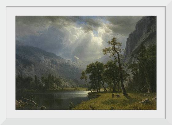 "Mount Starr King, Yosemite(1866)", Albert Bierstadt