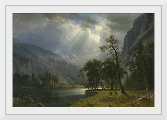 "Mount Starr King, Yosemite(1866)", Albert Bierstadt