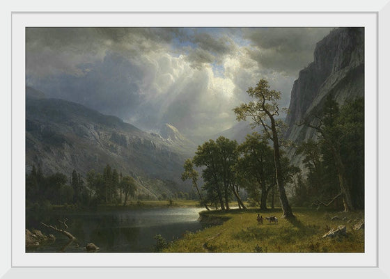 "Mount Starr King, Yosemite(1866)", Albert Bierstadt