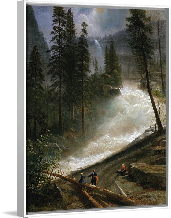 "Nevada Falls, Yosemite(c.1872-1873)", Albert Bierstadt