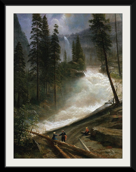 "Nevada Falls, Yosemite(c.1872-1873)", Albert Bierstadt