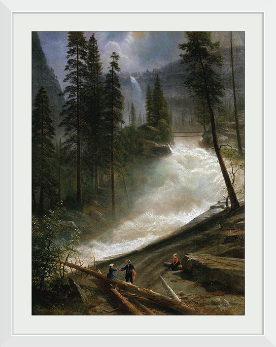 "Nevada Falls, Yosemite(c.1872-1873)", Albert Bierstadt