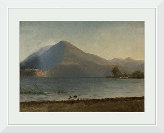 "On the Hudson(1830-1902)", Albert Bierstadt