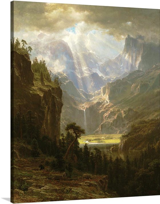 "Rocky Mountains and Landers Peak(1863)", Albert Bierstadt