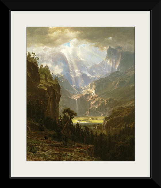 "Rocky Mountains and Landers Peak(1863)", Albert Bierstadt