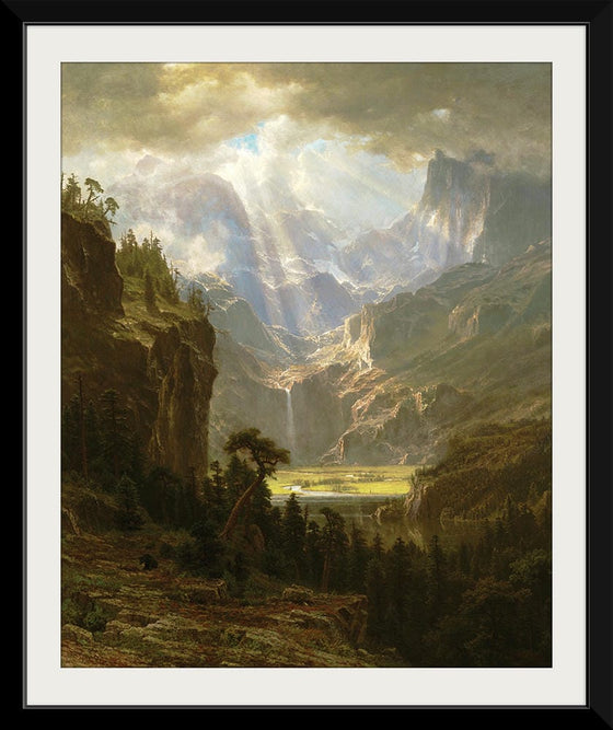 "Rocky Mountains and Landers Peak(1863)", Albert Bierstadt