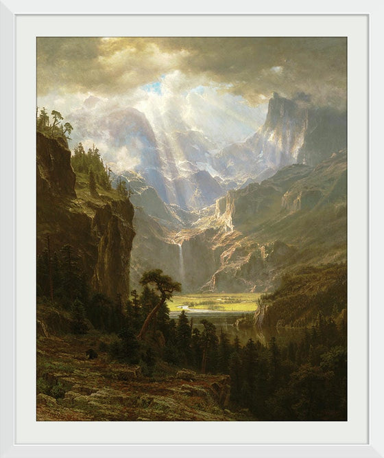 "Rocky Mountains and Landers Peak(1863)", Albert Bierstadt