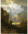 "Rocky Mountains and Landers Peak(1863)", Albert Bierstadt