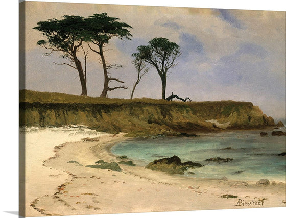 "Sea Cove(c.1880-1890)", Albert Bierstadt