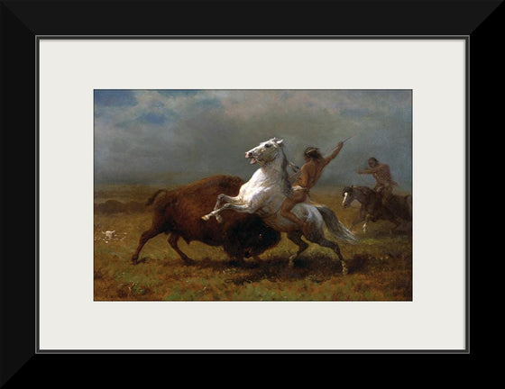 "Study for The Last of the Buffalo(c.1888)", Albert Bierstadt