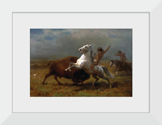 "Study for The Last of the Buffalo(c.1888)", Albert Bierstadt