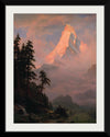 "Sunrise on the Matterhorn(c.1875)", Albert Bierstadt