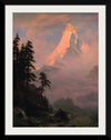 "Sunrise on the Matterhorn(c.1875)", Albert Bierstadt