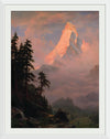 "Sunrise on the Matterhorn(c.1875)", Albert Bierstadt