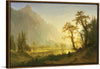 "Sunrise, Yosemite Valley(ca. 1870)", Albert Bierstadt