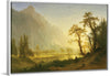 "Sunrise, Yosemite Valley(ca. 1870)", Albert Bierstadt