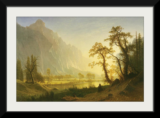 "Sunrise, Yosemite Valley(ca. 1870)", Albert Bierstadt